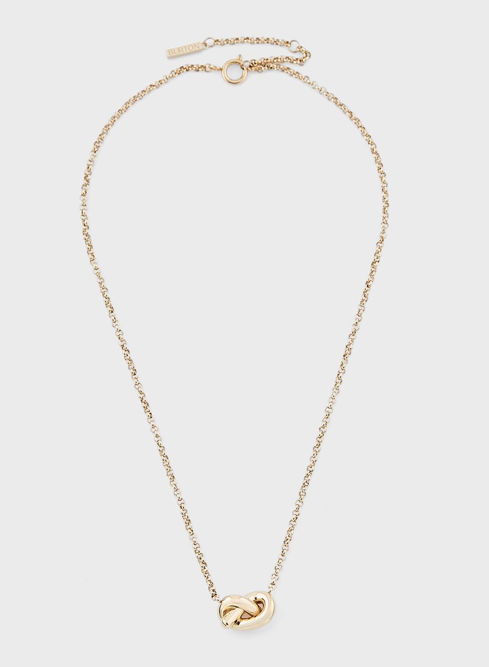 OLIVIA BURTON LOVER'S KNOT Gold-Plated Necklace - Image 1