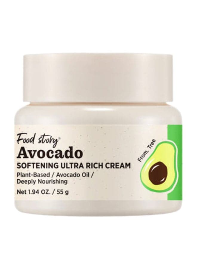 Avocado Ultra Rich Softening Cream - Luscious Hydration - Image 1