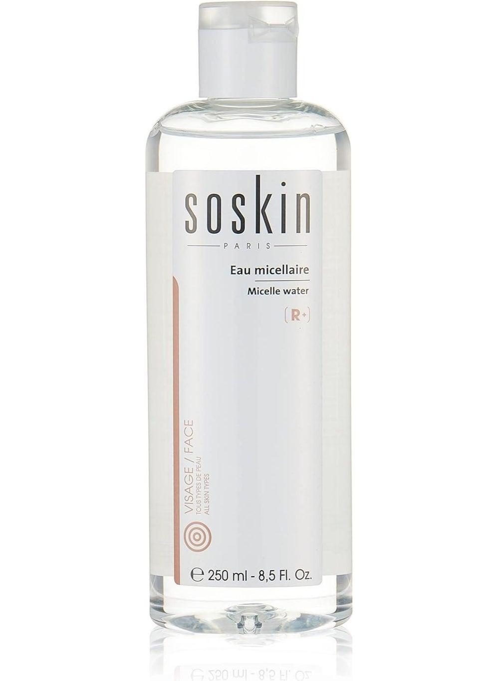 Soskin R+ Micelle Water 250Ml: Gentle, Pure Skin Cleansing - Image 1