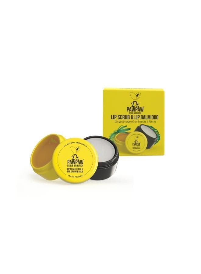 Dr. Pawpaw Dual-Action Lip Scrub & Balm 16g - Image 1