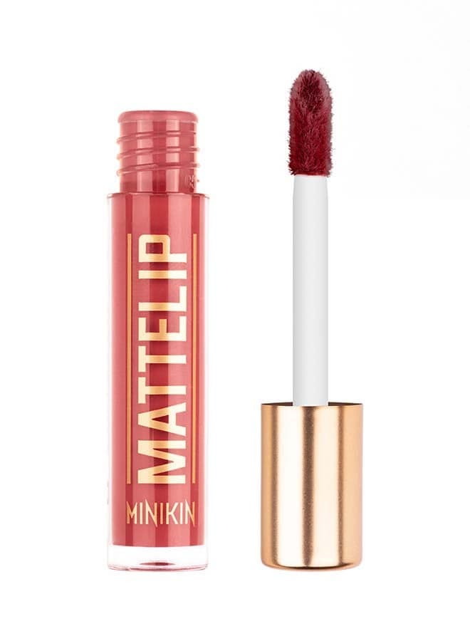 Maroon Mini Lipgloss: Luscious Shine On-the-Go - Image 1