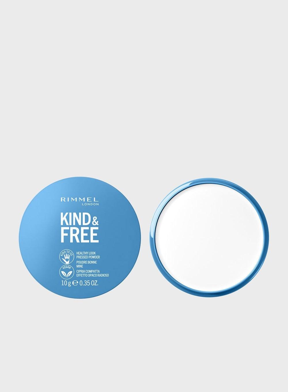 Rimmel Kind & Free Translucent Pressed Powder – 001, 10g - Image 1