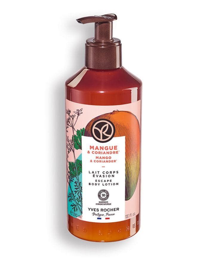 Mango & Coriander Silky Body Lotion 390ML - Image 1