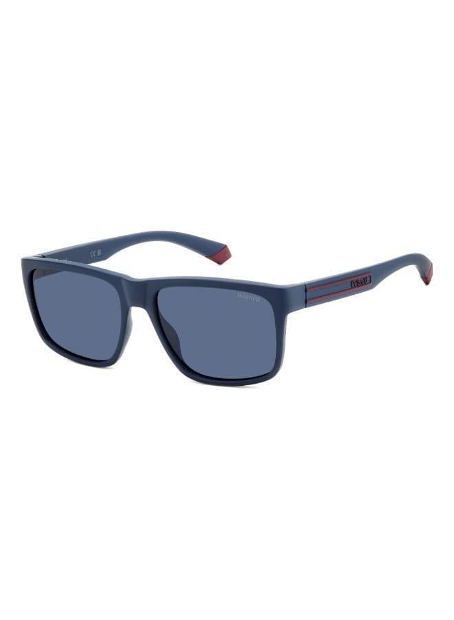 Chic Polaroid Rectangular Sunglasses for Elegant Style - Image 1