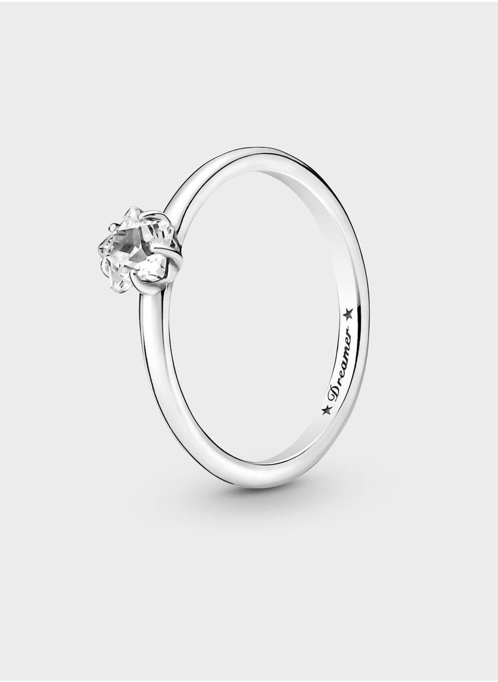 PANDORA Celestial Sparkling Star Solitaire Women's Ring - Image 1