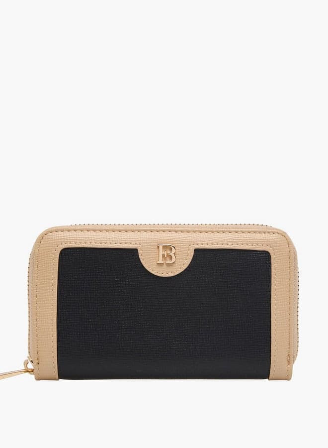 Flora Bella Monogram Elegance | Women's Zip Wallet - Image 1