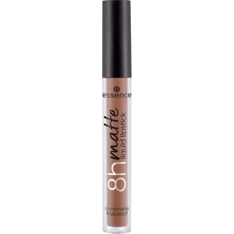 Essence 8H Matte Liquid Lipstick 01 - Dark Beige Perfection - Image 1