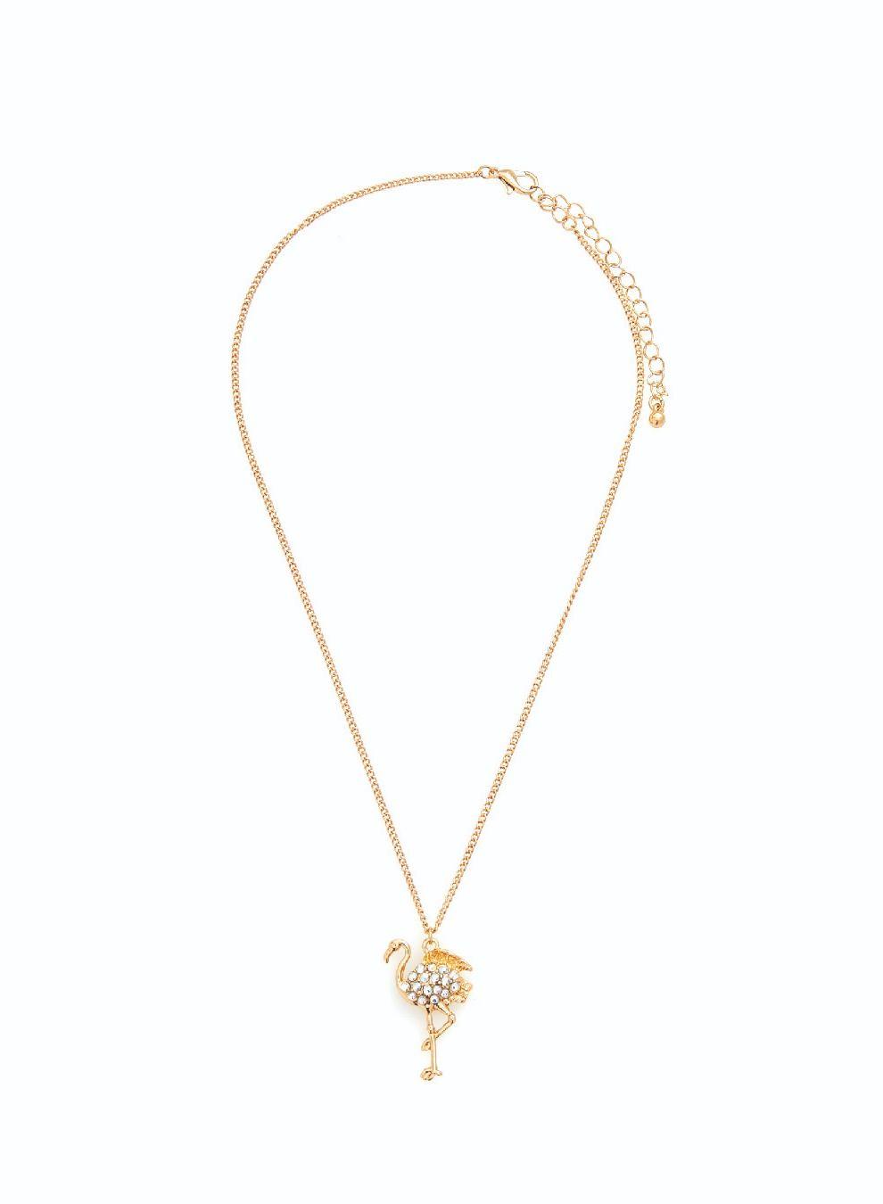 AMICA Stone Stunned Flamingo Pendant - Joy in Elegance - Image 1