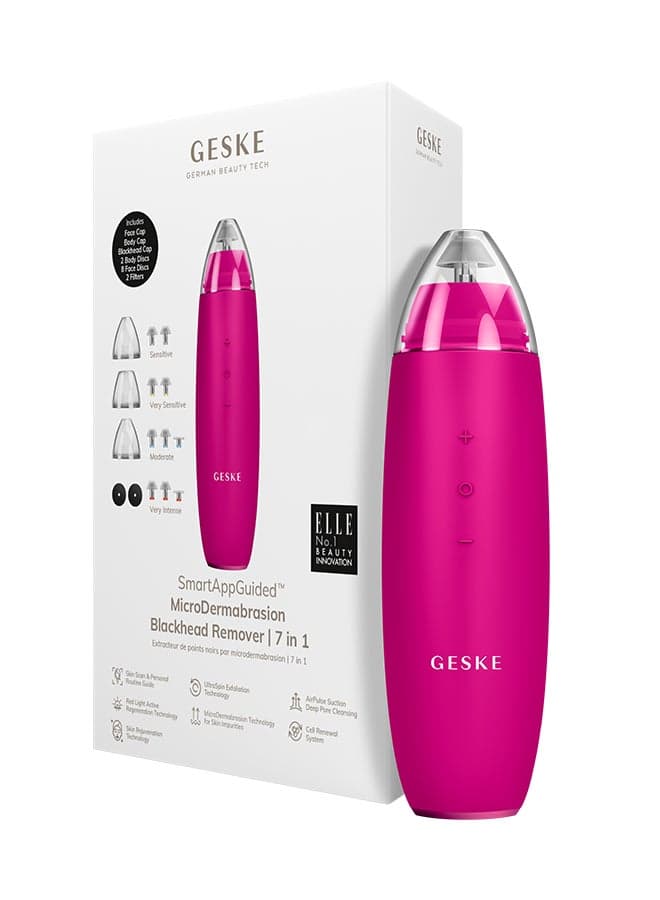 GESKE MicroDermabrasion 7-in-1 Skin Rejuvenator | Magenta - Image 1