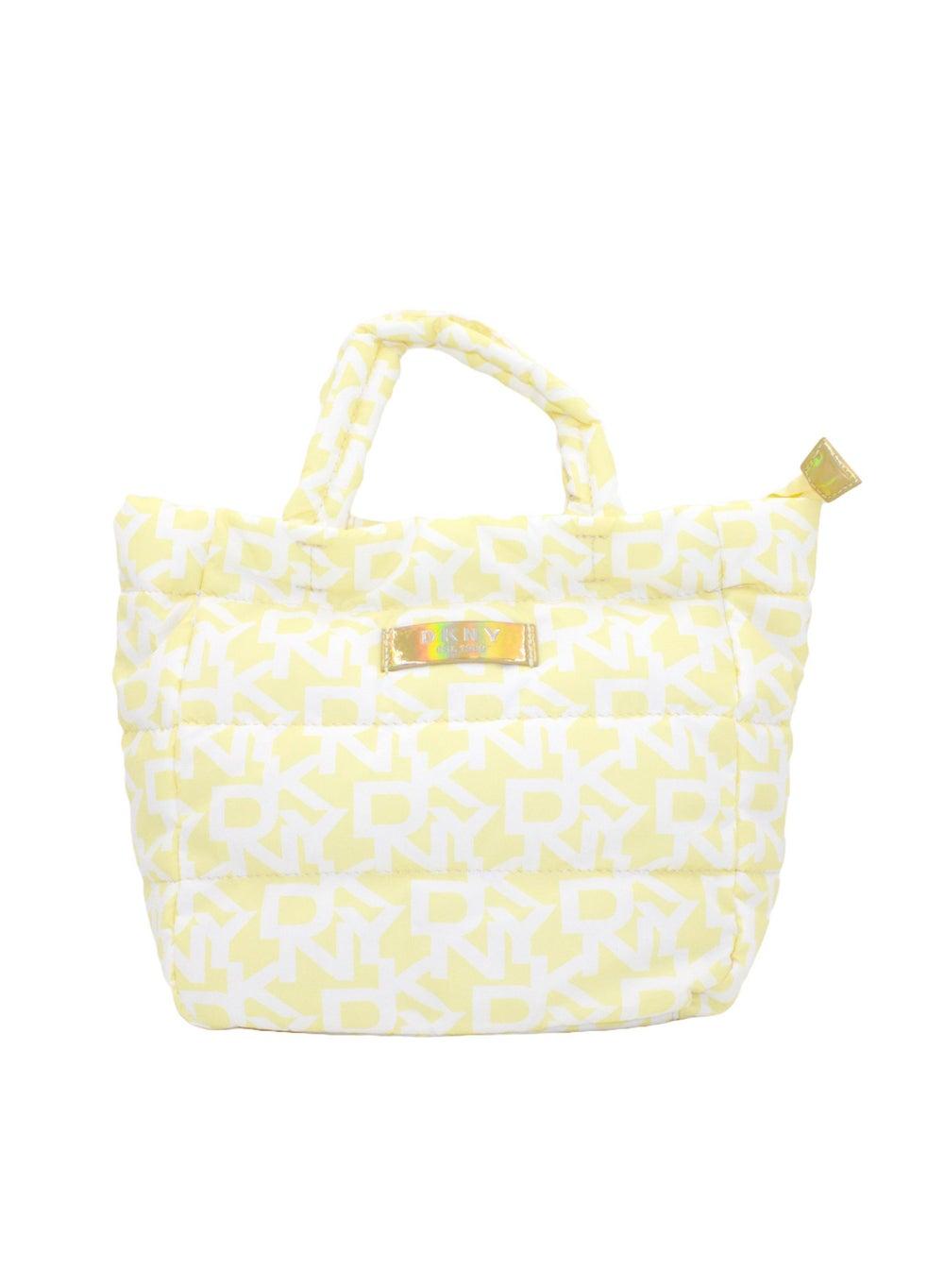 DKNY SUNSHINE Signature Mini Tote: Lightweight Cosmetic Haven - Image 1