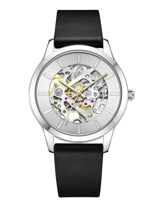 Kenneth Cole New York 36mm Women's Automatic Leather Watch - Image 1