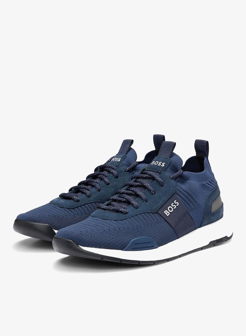 BOSS Hybrid Low-Top Sneakers with Suede Details - Image 1