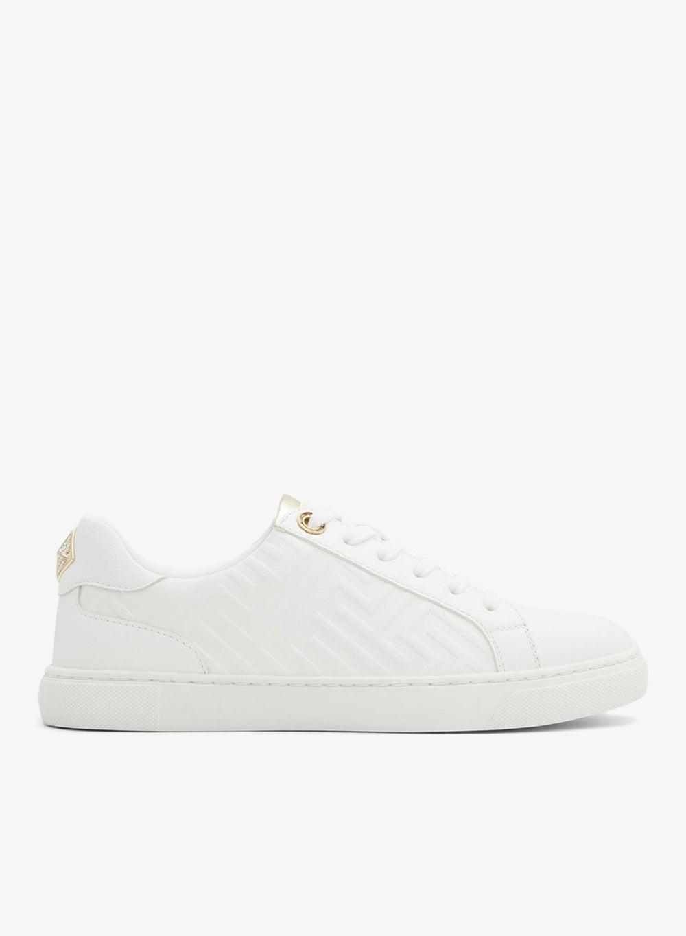 Stormy100 Chic White Low Top Sneakers for Women - Image 1