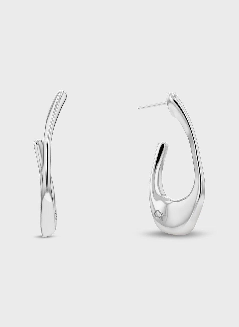 CALVIN KLEIN Elegant Stainless Stud Earrings for Women - Image 1