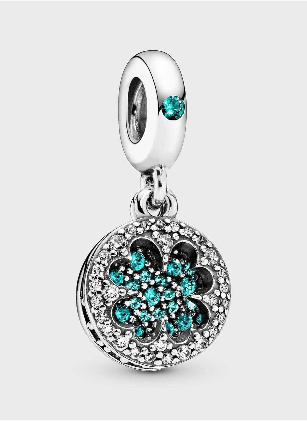 PANDORA Sterling Silver Four-Leaf Clover Charm - Image 1