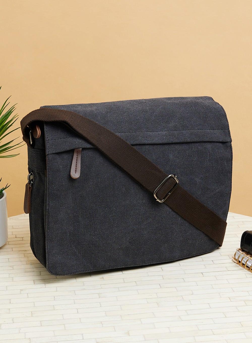 Robert Wood Elegant Men's Casual Crossbody Messenger Bag - Image 1