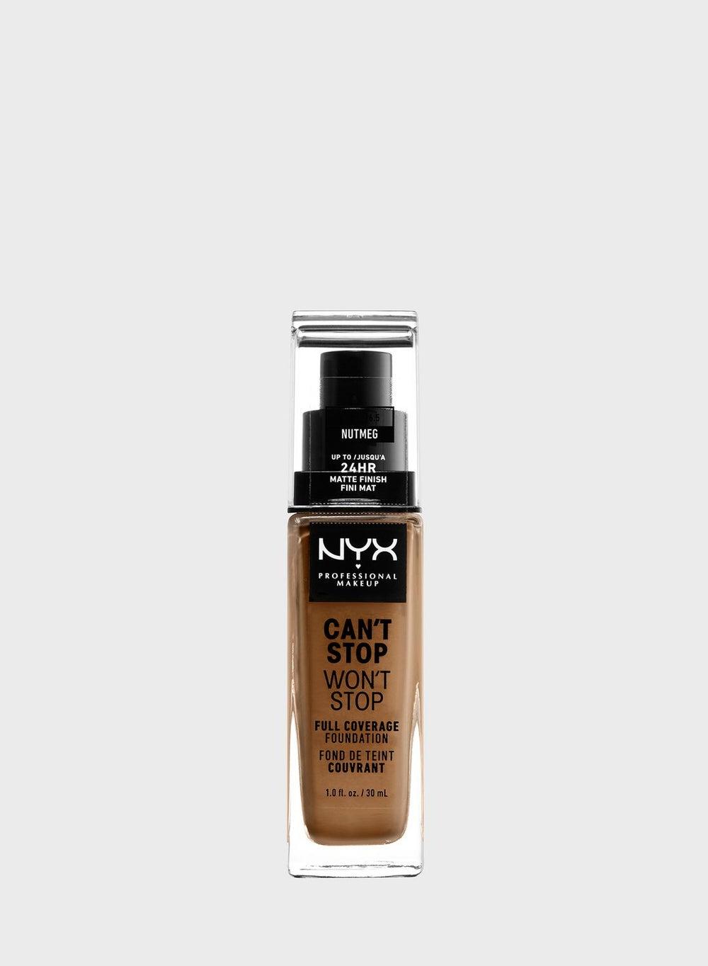 Can'T Stop Wont Stop 24Hr Nutmeg Foundation – Matte Perfection - Image 1