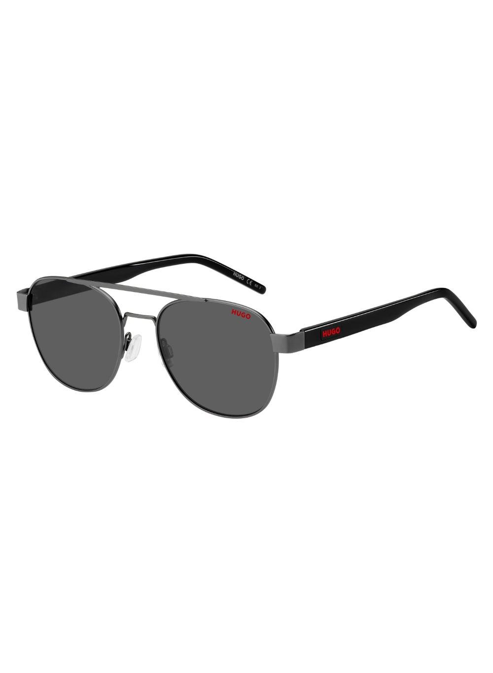 HUGO Square Double Bridge: Iconic Men's Sunglasses - Image 1