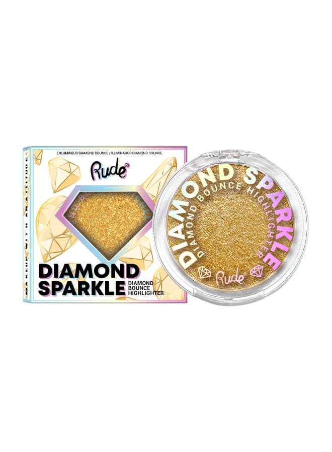 Diamond Glow Highlighter - Dazzling Gold Sheen - Image 1