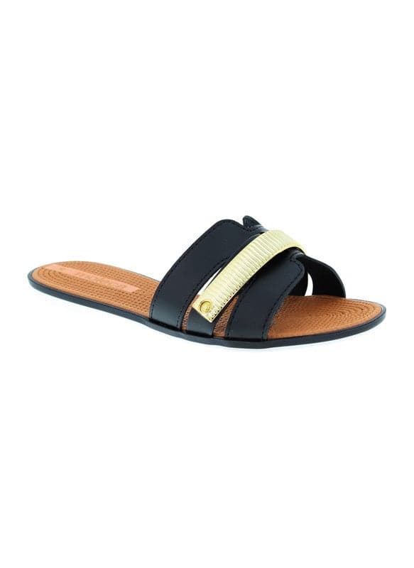 Elegant Black Brazilian Slides – Comfort Meets Style - Image 1