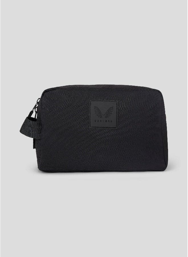 CASTORE CAA80145 Sleek Black Carbon Wash Bag - Image 1