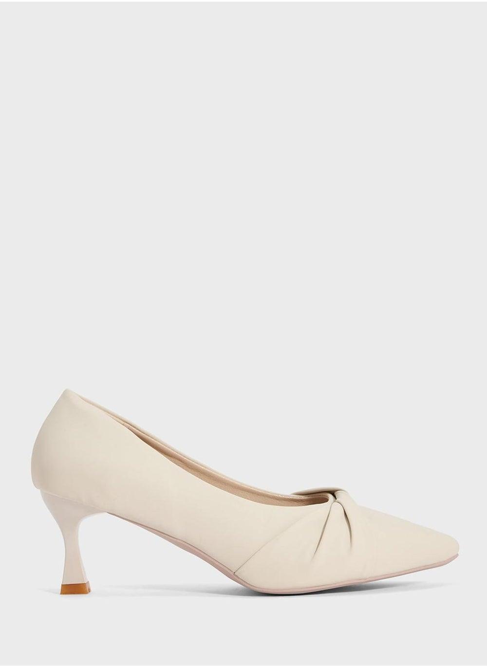 Elegant Mid Heel Pump Fsdl25187 for Refined Style - Image 1