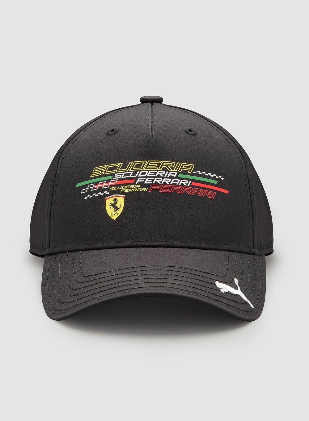 Elegant Scuderia Ferrari Women's Logo Cap - SF PU FW - Image 1