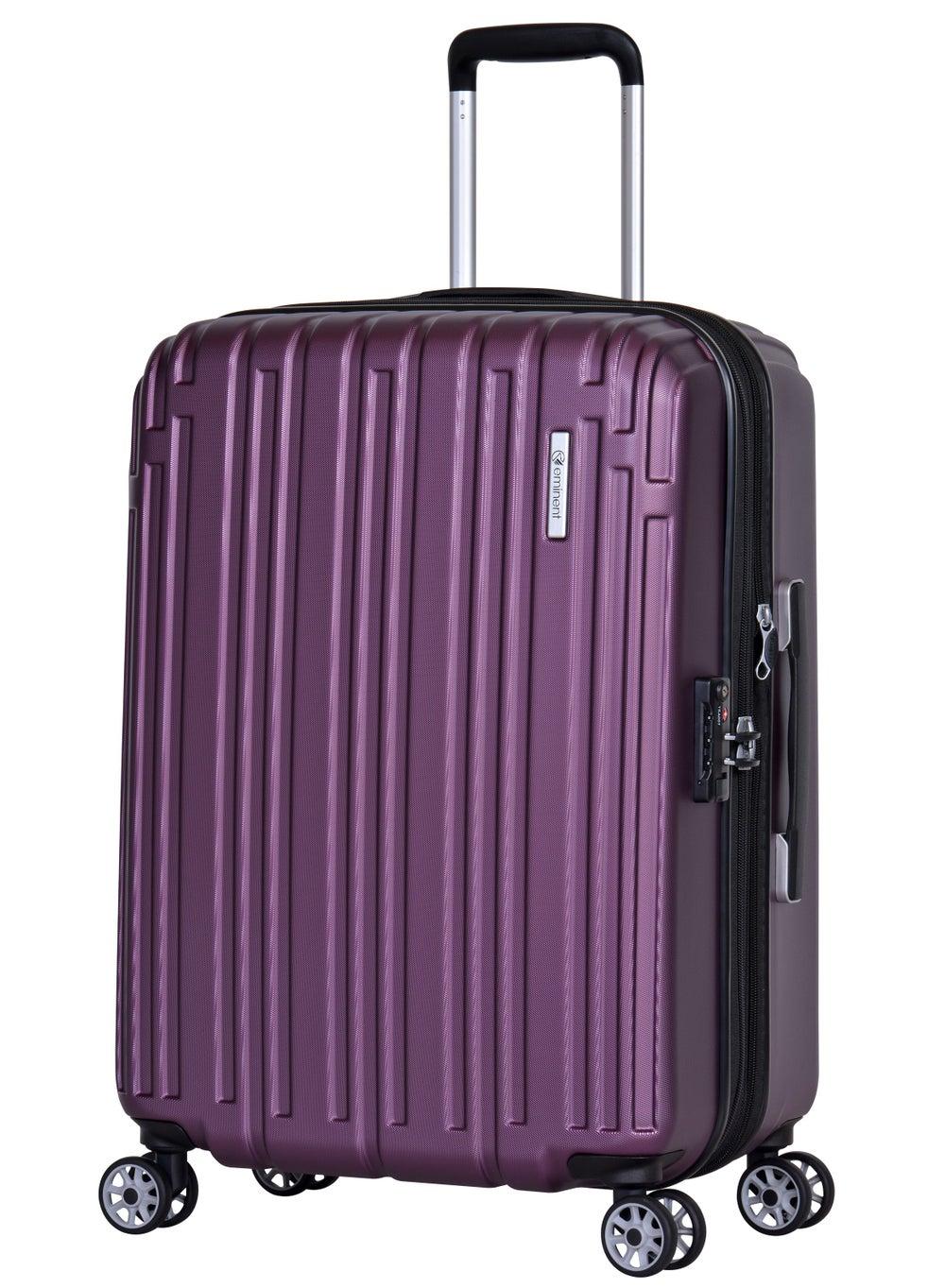Eminent Purple KG82 Expandable Polycarbonate Lightweight Suitcase - Image 1