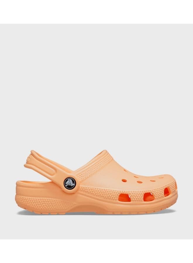 Unisex Kids Classic Clog 206990 86A in Vibrant Orange - Image 1