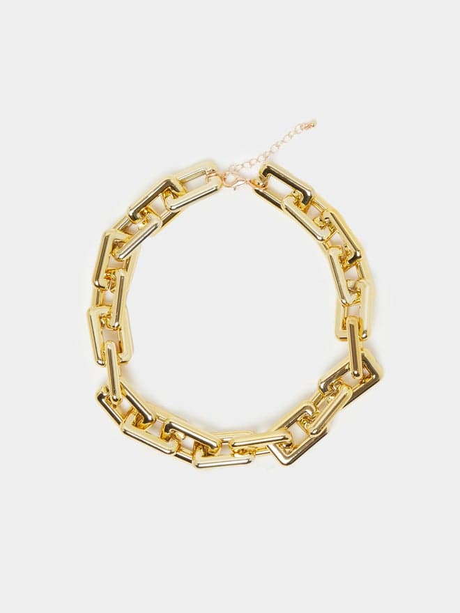 Elegant Styli Chain Link Necklace for Women - Image 1