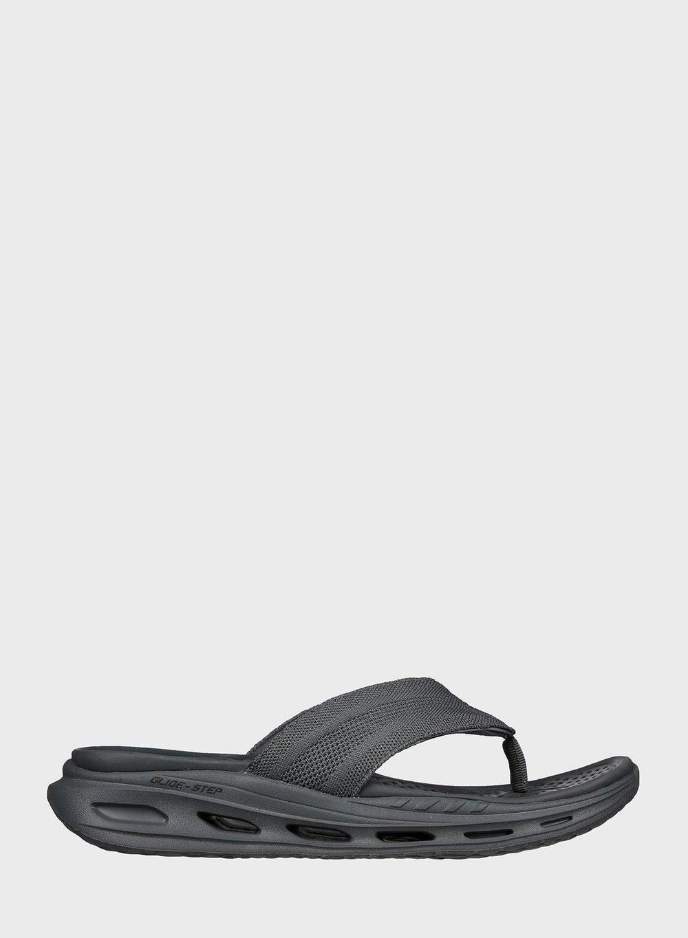 Orvan Sd 210548 Gry Textile Flip-Flops for Men - Image 1
