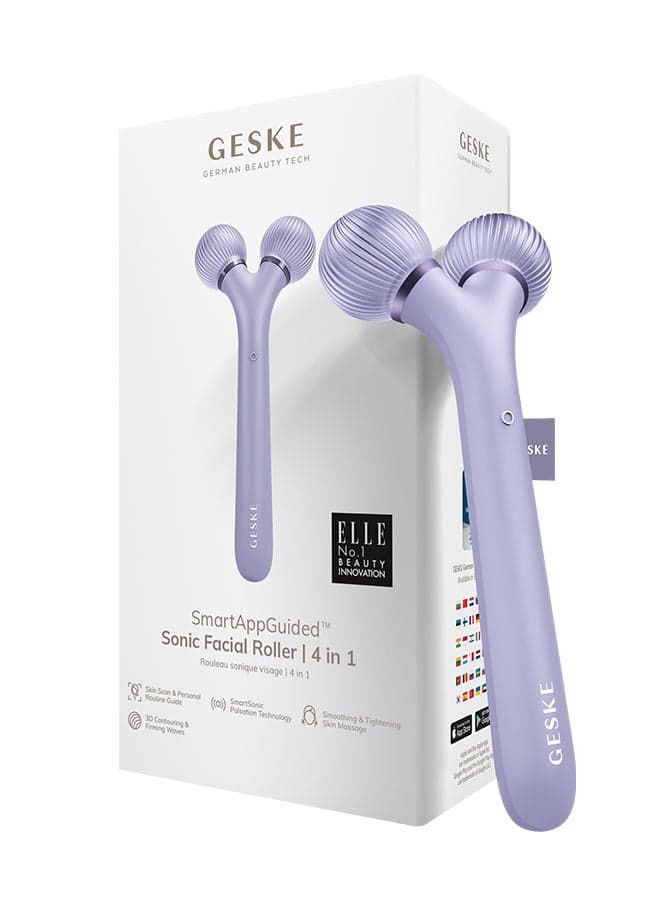 Sonic DermaSmooth 4-in-1 Facial Roller | Purple Perfection - Image 1