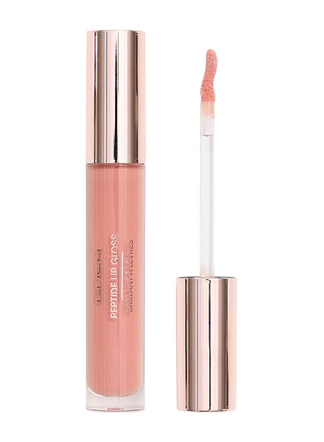Gosh Peptide Lip Gloss 008 Nougat - Luscious Shine - Image 1