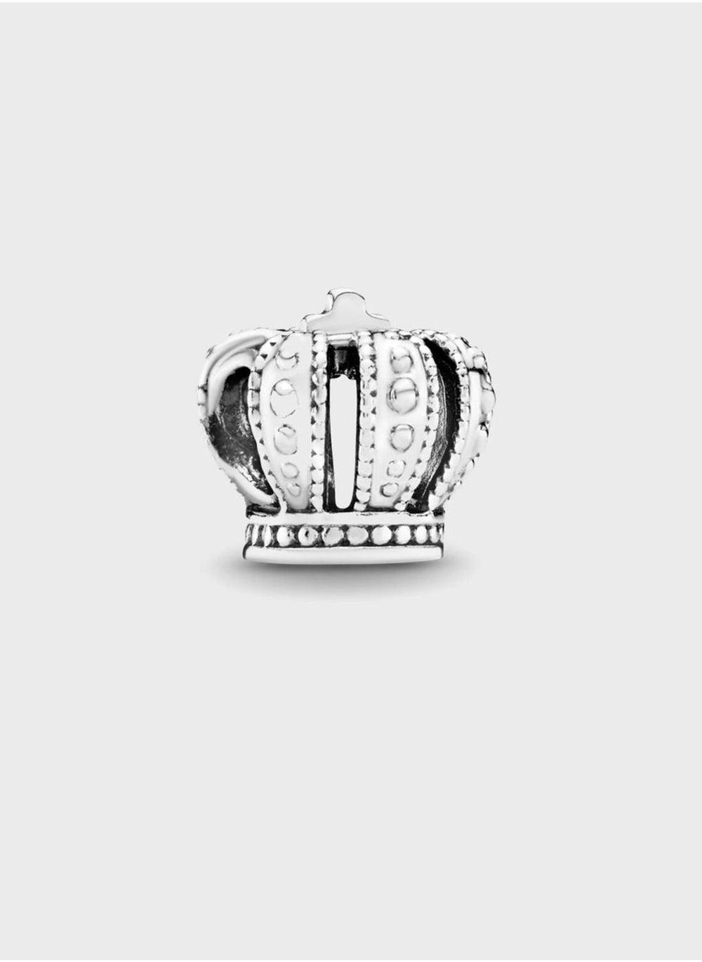 PANDORA Sterling Silver Regal Crown Charm - Image 1