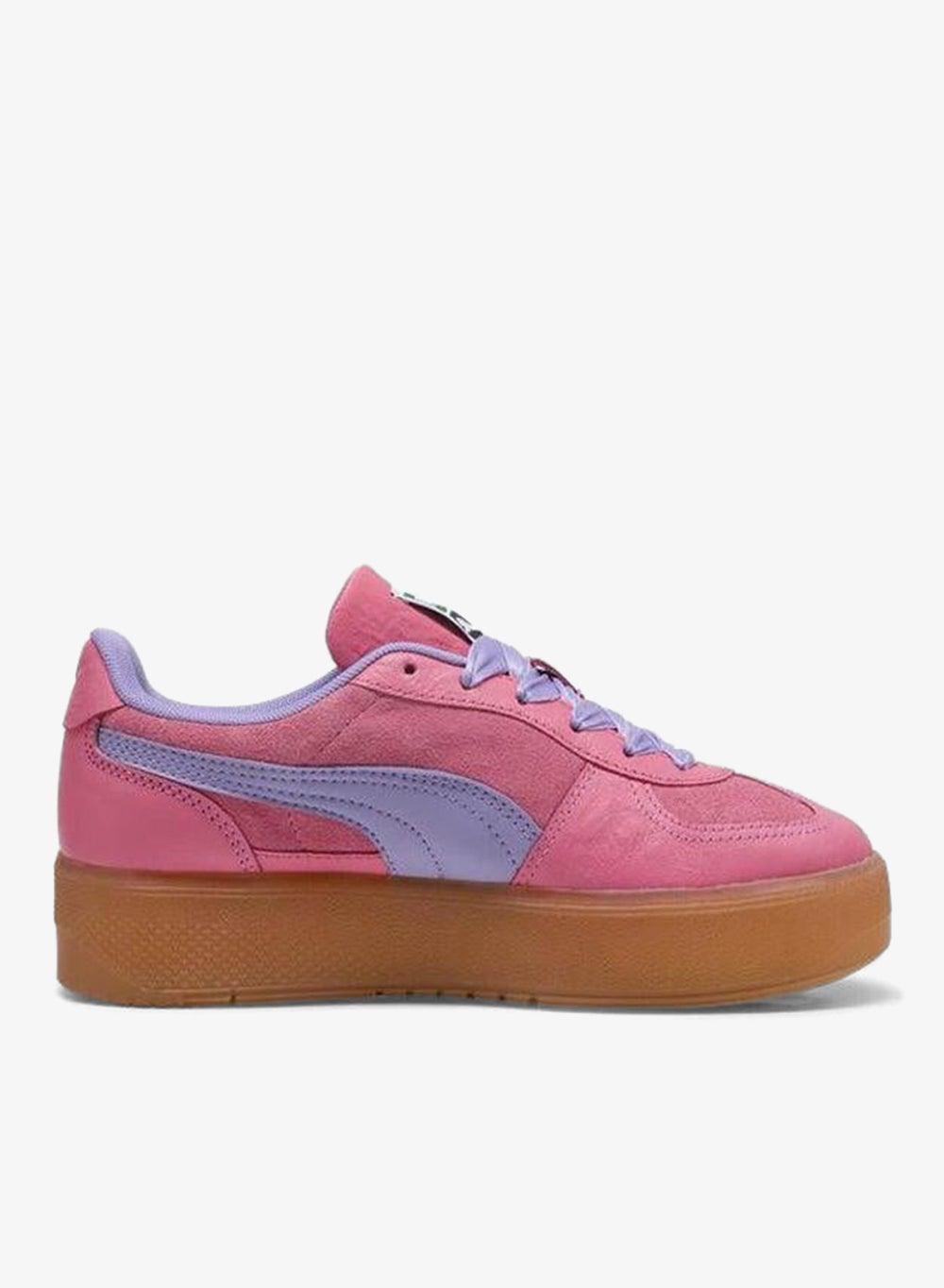 Palermo Elevata Cf: Retro-Inspired Magic Rose-Caramel Sneakers - Image 1