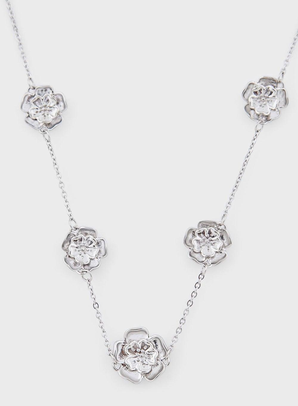 OLIVIA BURTON TUDOR ROSE Station Necklace - Classic Elegance - Image 1