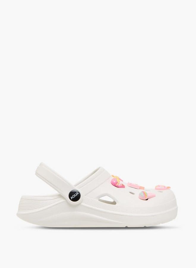 25249 Girls’ Jibbitz Accent Clogs: Elegant Comfort - Image 1