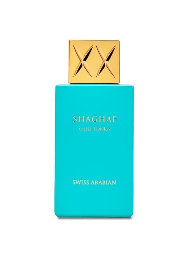 Swiss Arabian Shaghaf Oud Tonka EDP 75ml - Unisex Elegance - Image 1