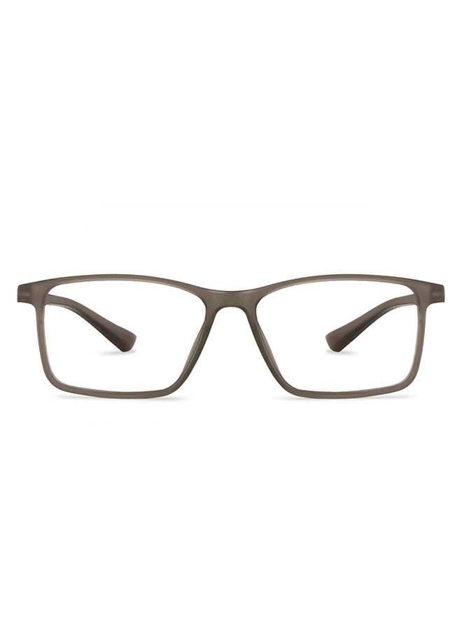 Lenskart Blu E13738 Zero Power Full Rim Eyeglasses – Grey 52mm - Image 1
