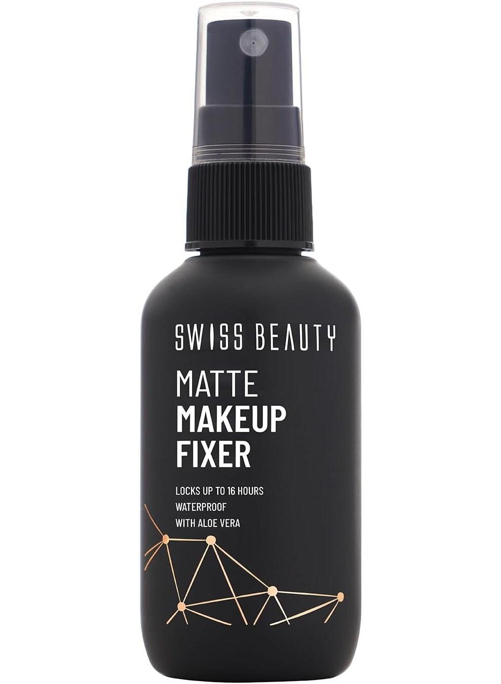 Swiss Beauty Matte Makeup Fixer 70ml - Elegant 16-Hour Finish - Image 1