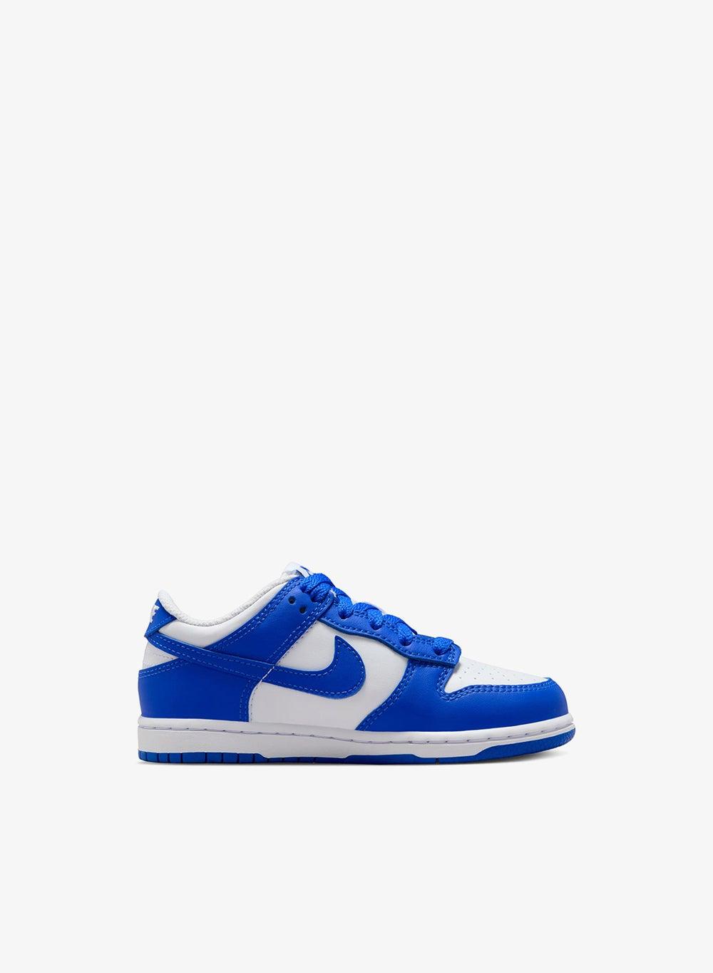 Dunk Low FB9108 131 Youth Sneakers in WHITEHYPERROYAL - Image 1