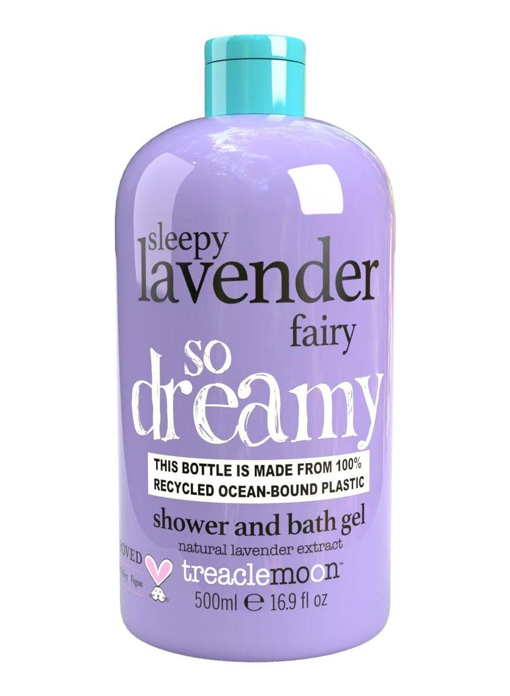 Treaclemoon 500ml Sleepy Lavender Vegan Bath Gel | Luxurious Nighttime Soothe - Image 1