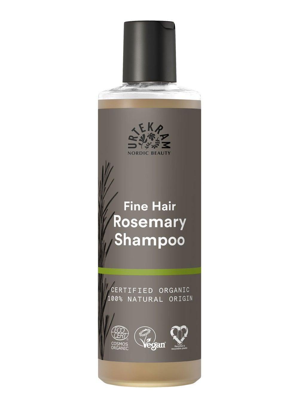 Urtekram Rosemary Volume Boost Shampoo 250 ml - Organic Vegan Formula - Image 1