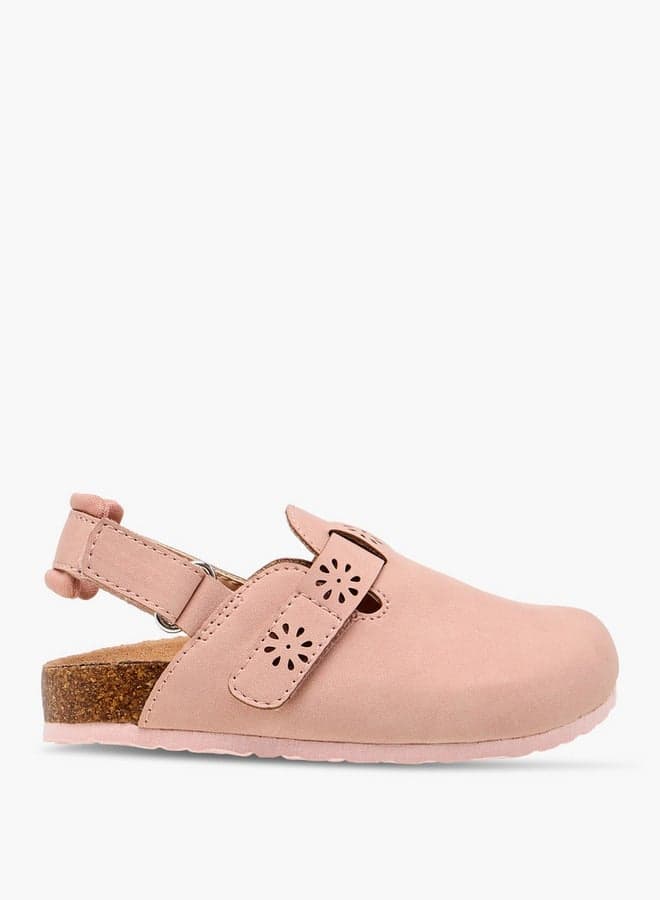 Elegant Pink Cut-Out Sandals 1798F17957 for Girls - Image 1