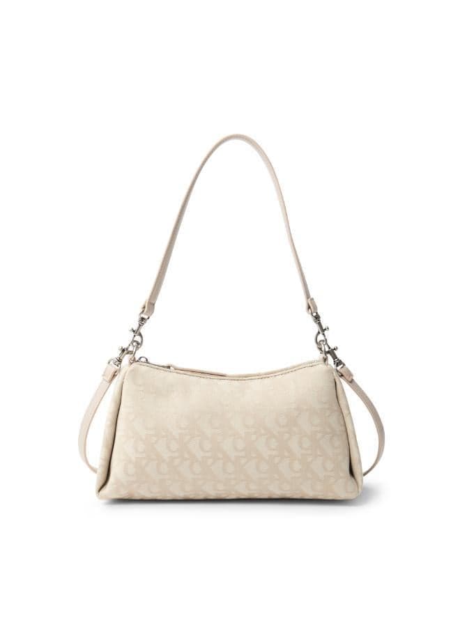 Calvin Klein Jeans Chic Logo Zip Shoulder Bag for Women - Image 1
