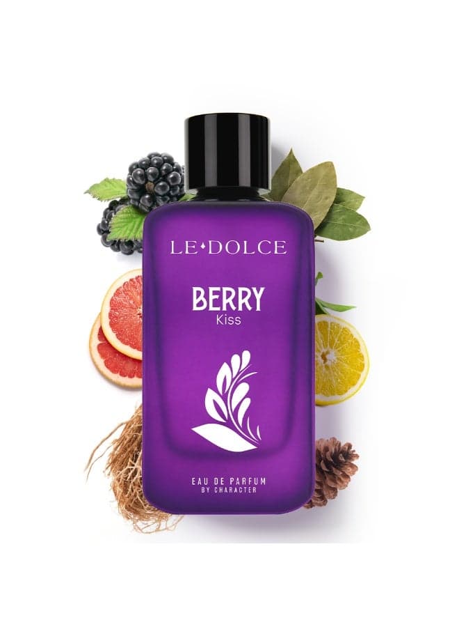 Le Dolce Berry Kiss Eau De Parfum - Exquisite Aroma, 100ML - Image 1