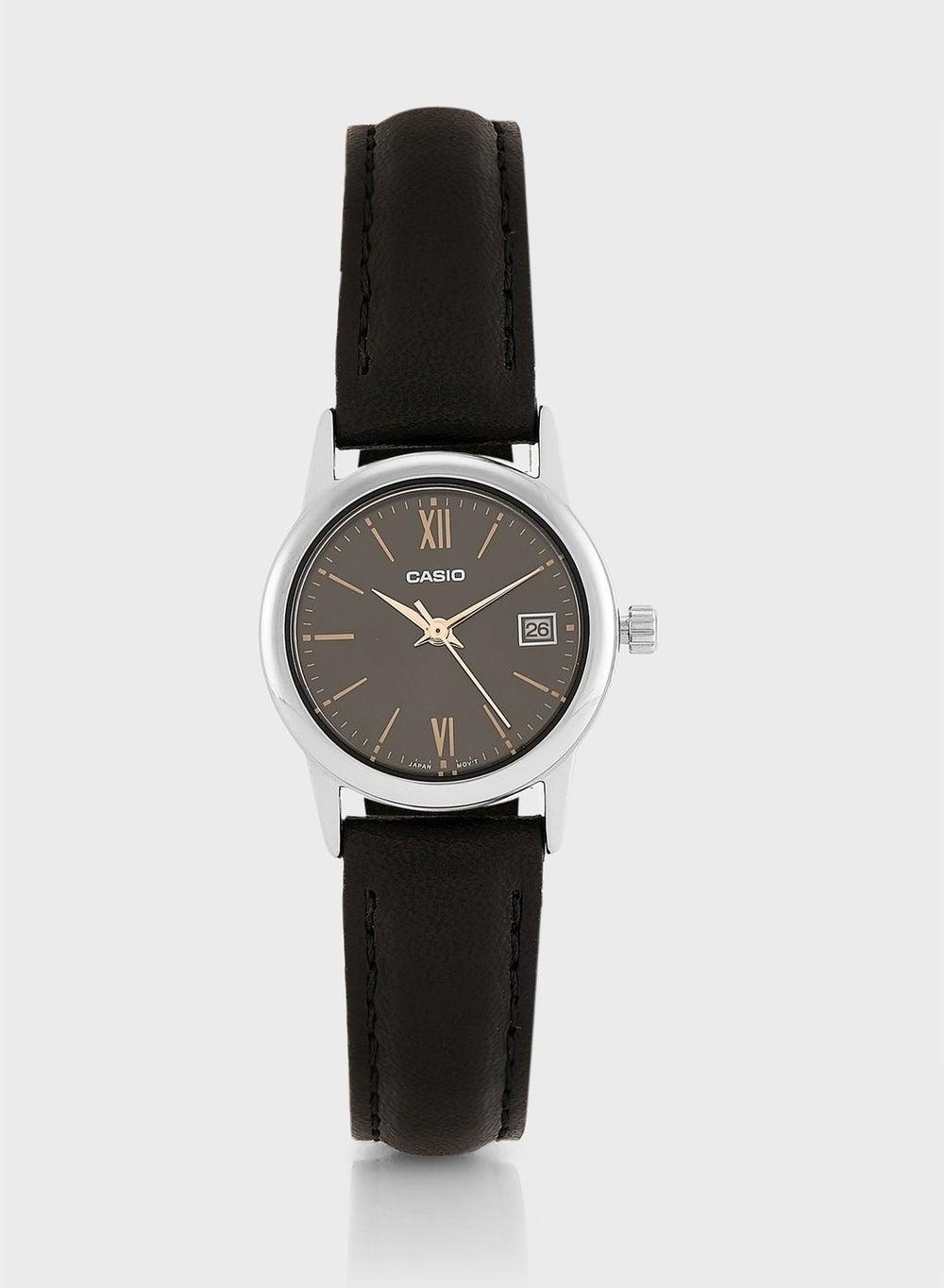 CASIO Women's Elegant PU Strap Analog Watch - Image 1