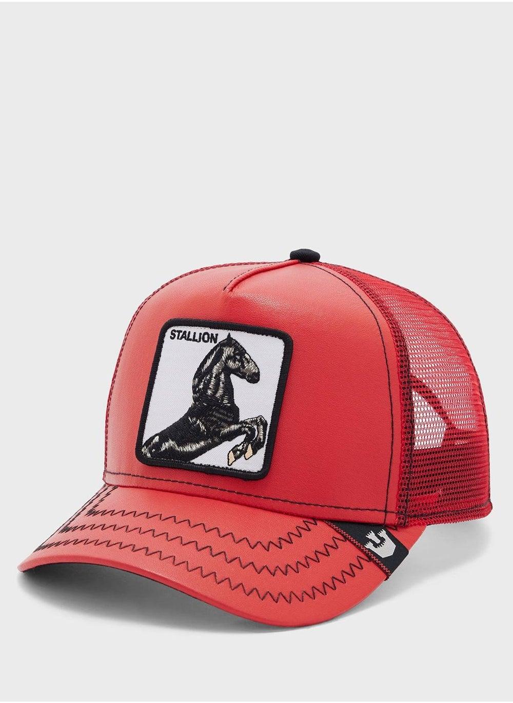 Goorin Bros. Cherry Mustang Curved Peak Elegance - Image 1