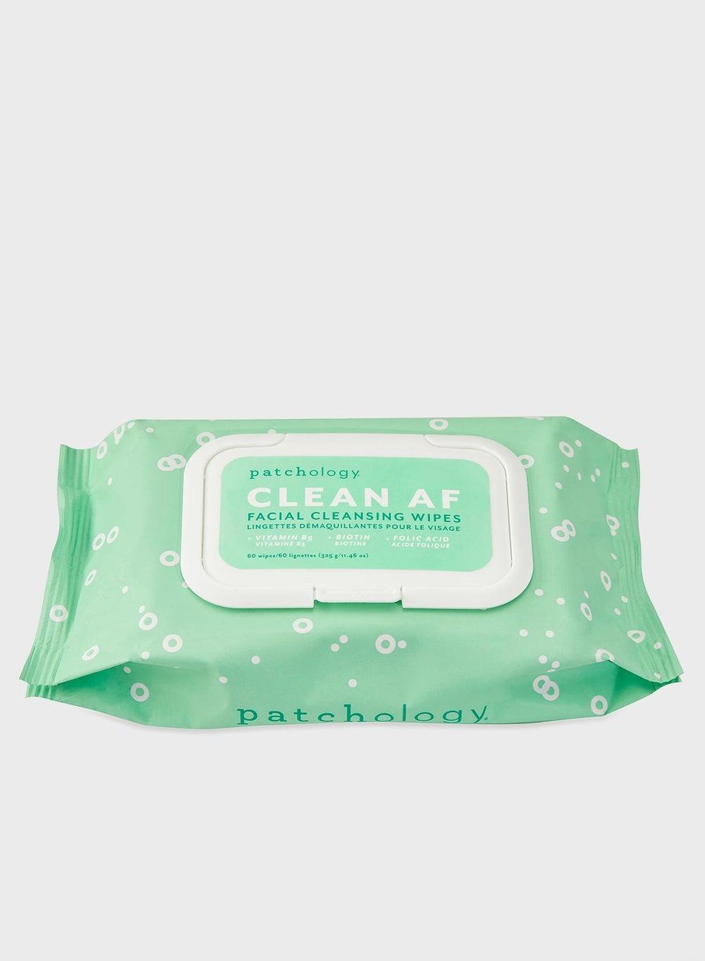 Patchology Clean AF Wipes - 60 Luxe Refreshers - Image 1
