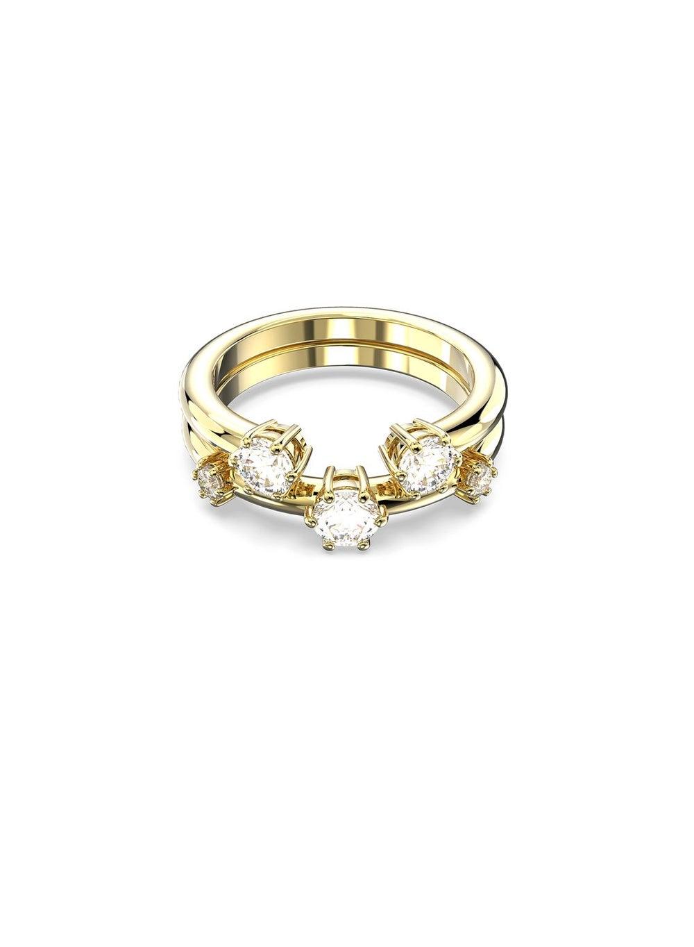 Swarovski Constella Sparkle Ring Duo Set - Image 1